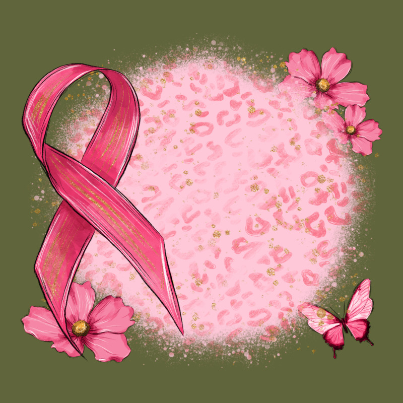 Customized Breast Cancer Ribbon And Background Classic Tee by MaliasSmallBusiness | Teevron