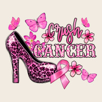 Crush Cancer With High Heels Cancer Awareness Premium Sweatshirt | Teevron