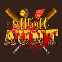 Softball Aunt Heavy Core Tee | Teevron
