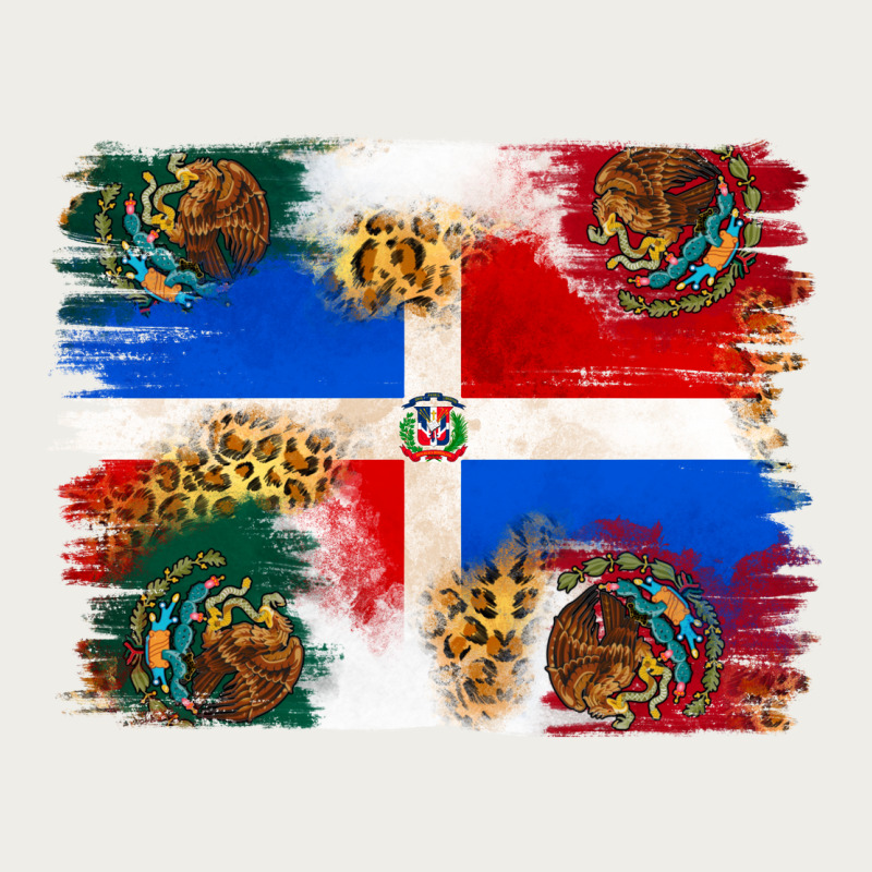 Mexican And Puerto Rico Flag Zipper Hoodie by texasbilliewilder | Teevron