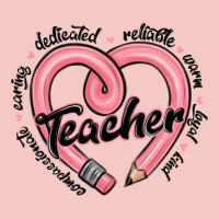 Valentine's Day Pencil Heart Teacher Quotes Urban Heavy Tee | Teevron
