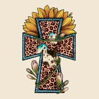 Leopard Cross  Sunflower Ladies Tee | Teevron