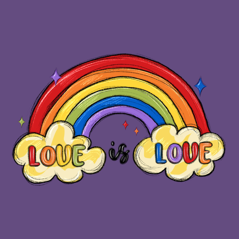 Love Is Love Lgbtq Vintage Hoodie by MaliasSmallBusiness | Teevron