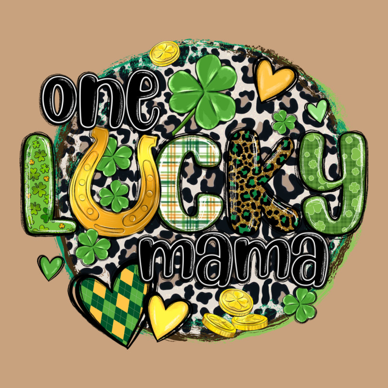 One Lucky Mama Vintage Tee by MaliasSmallBusiness | Teevron