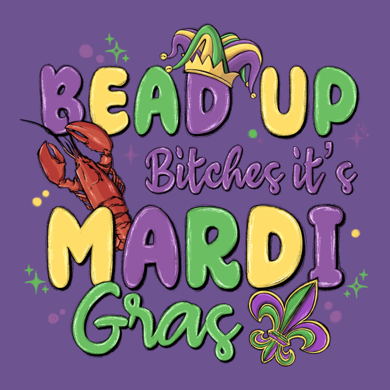 Bead Up Bitches It's Mardi Gras Vintage Tee by MaliasSmallBusiness | Teevron
