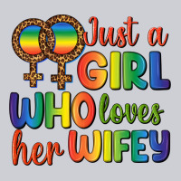 Just A Girl Who Loves Her Wifey Heavyweight Sweatshirt | Teevron
