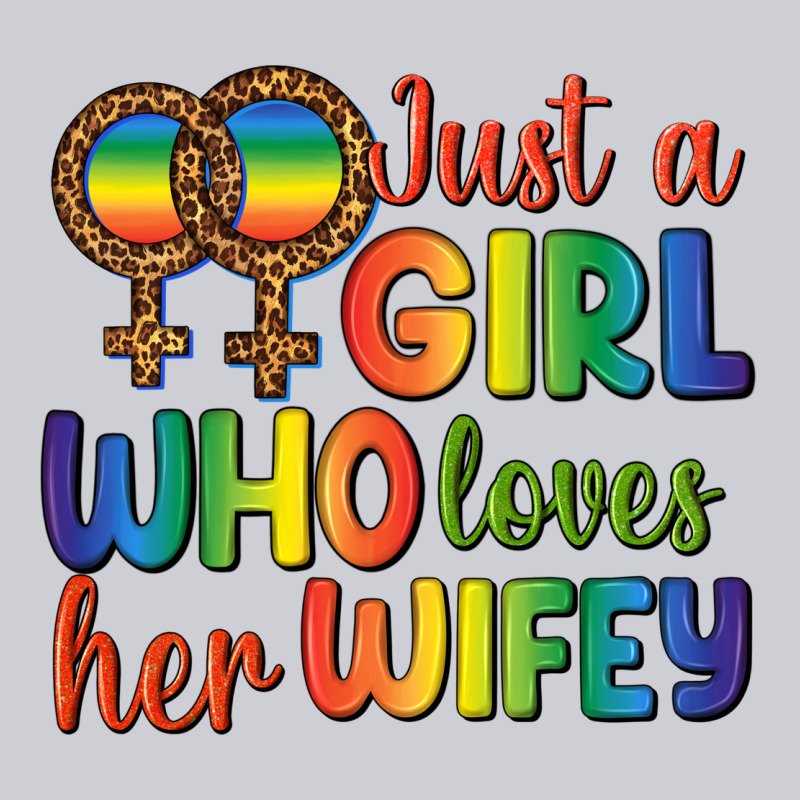 Just A Girl Who Loves Her Wifey Heavyweight Sweatshirt by BundleAndBundleShop | Teevron