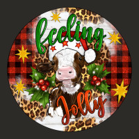 Christmas Feeling Jolly Cow Ornament Heavy Core Tee | Teevron