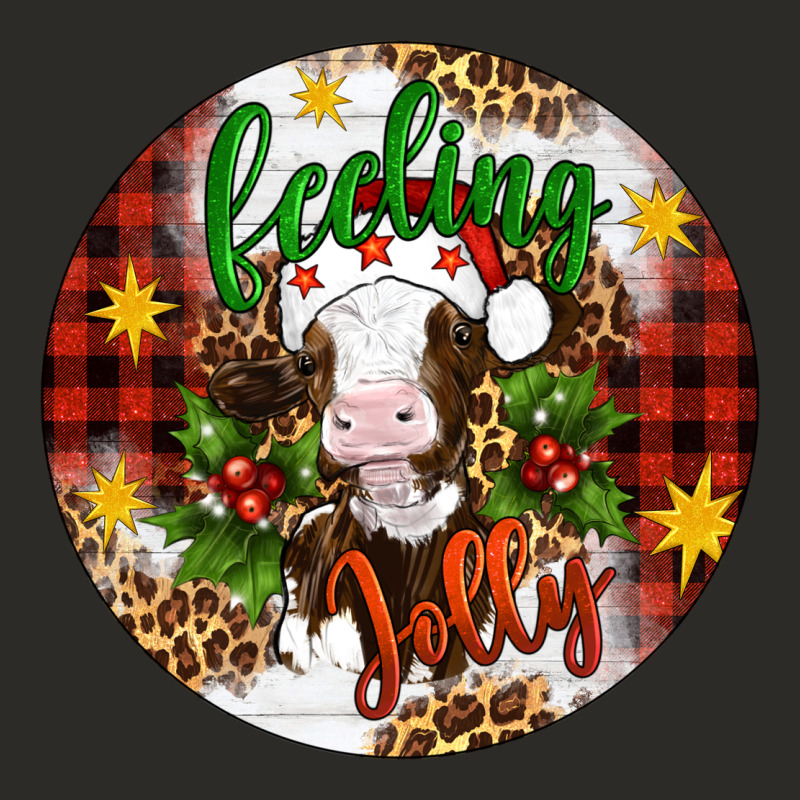 Christmas Feeling Jolly Cow Ornament Heavy Core Tee by Artiststas | Teevron