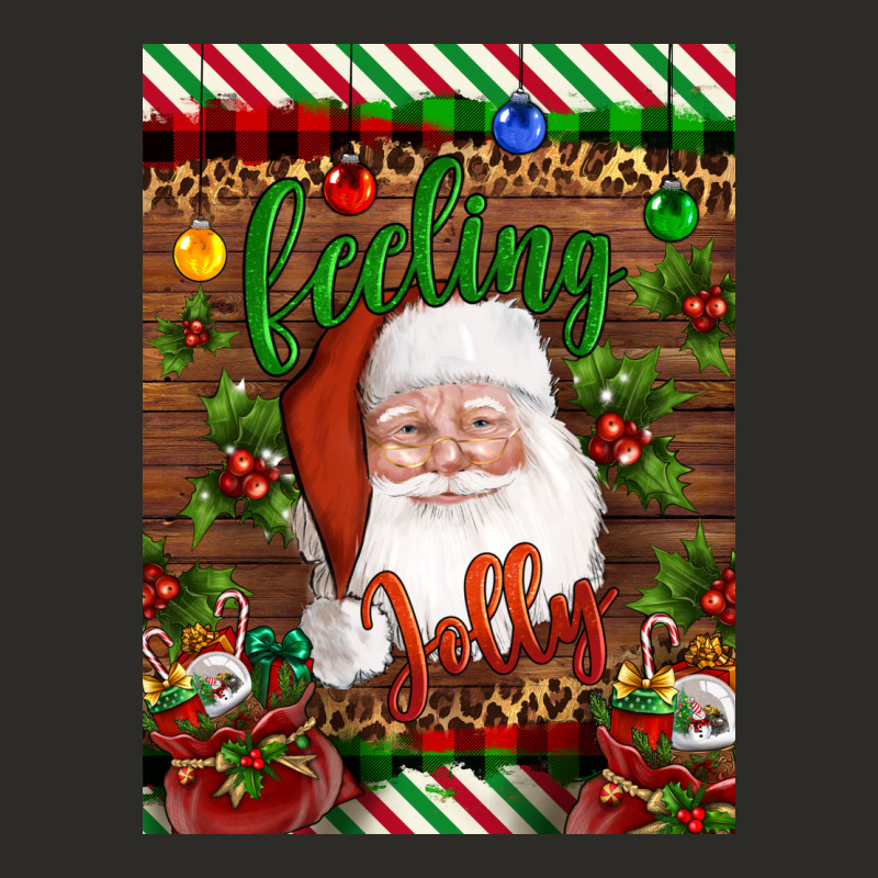 Christmas Feeling Jolly Santa Heavy Core Tee by Artiststas | Teevron