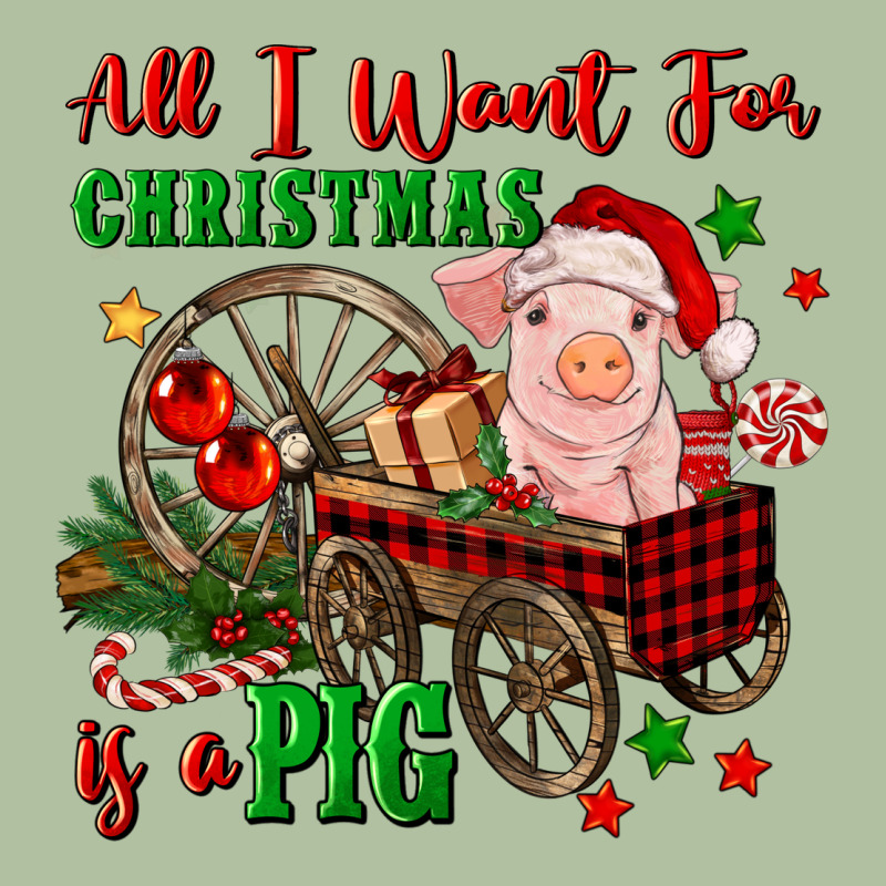 All I Want For Christmas Is A Pig Urban Hoodie by FaDigitalArtStudio | Teevron