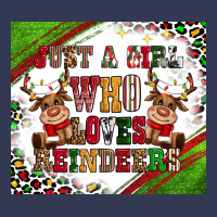 Just A Girl Who Loves Reindeer Heavyweight Hoodie | Teevron