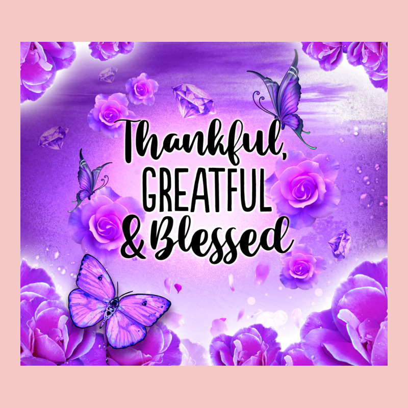 Thankful Greatful Blessed Urban Heavy Tee by NancyCooperArtShop | Teevron