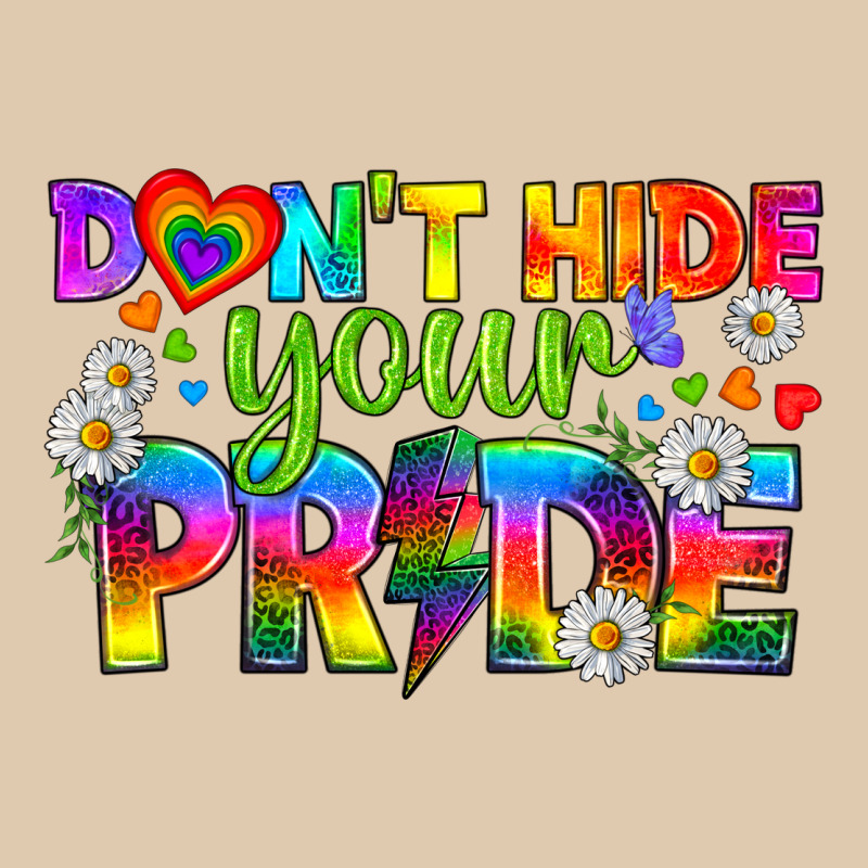 Lgbtq+ Don't Hide Your Pride Heavyweight Sweatshirt by BundleAndBundleShop | Teevron