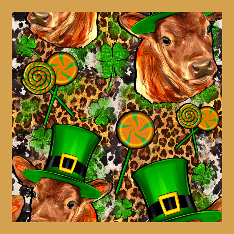St Patricks  Cow With Candy Urban Hoodie by FaDigitalArtStudio | Teevron