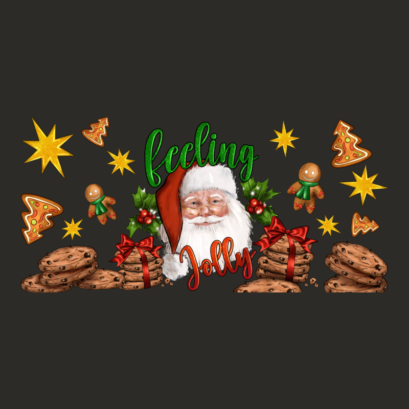 Christmas Feeling Jolly Santa Heavy Core Tee by Artiststas | Teevron