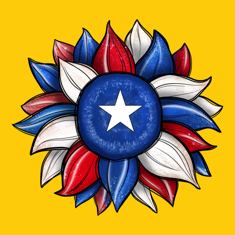 Sunflower Texas Flag 2 Premium Hoodie by JahusDesignShop | Teevron