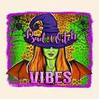 Bad Witch Vibes Vintage Hoodie | Teevron