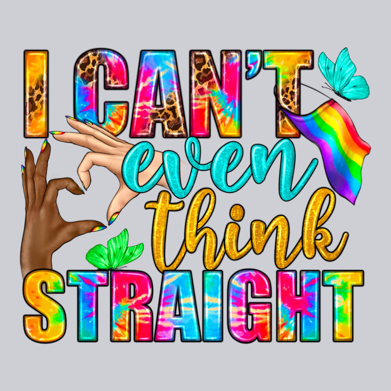 Lgbtq I Can't Even Think Straight Heavyweight Sweatshirt by BundleAndBundleShop | Teevron
