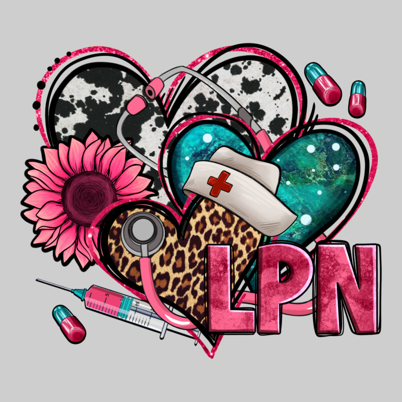 Lpn Licensed Practical Nurse Hearts Premium Tee by Jasminsmagicworld | Teevron