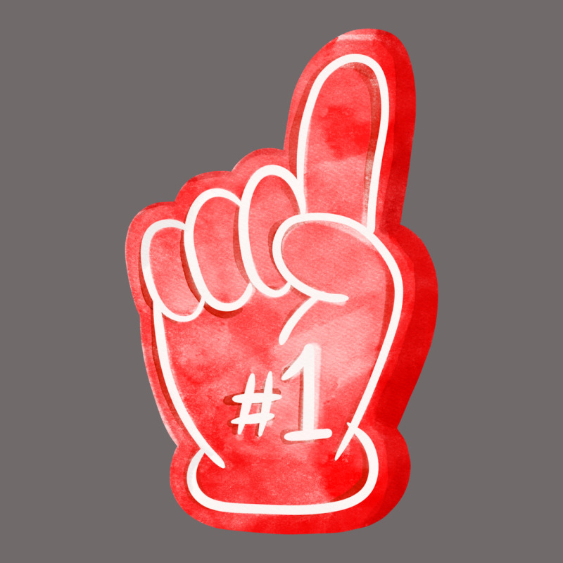 Number One Foam Finger Urban Hoodie by FaDigitalArtStudio | Teevron