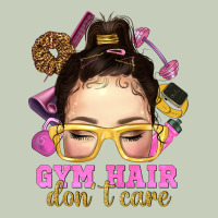 Messy Bun Gym Hair Dont Care Classic Tee | Teevron