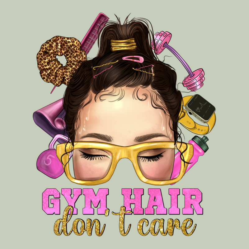 Messy Bun Gym Hair Dont Care Classic Tee by NancyCooperArtShop | Teevron