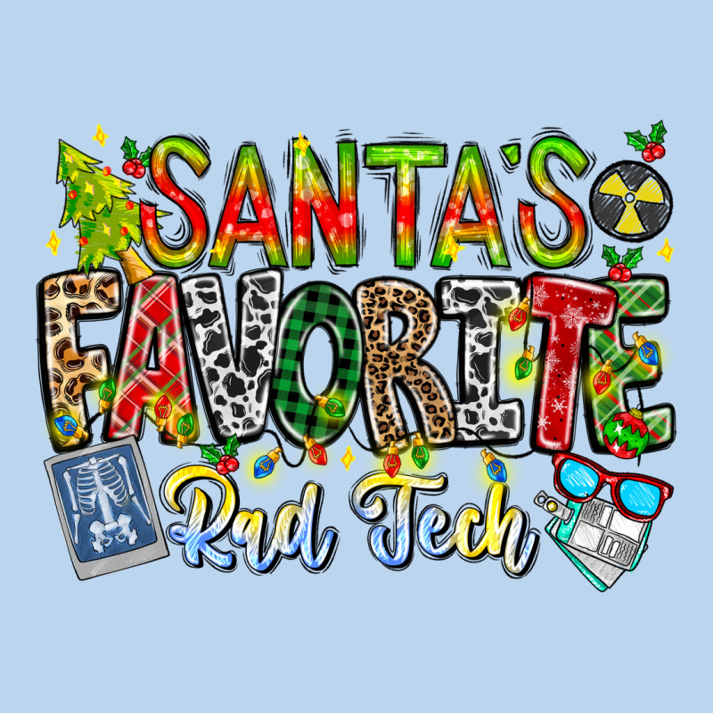 Santa's Favorite Rad Tech Classic Tee by CowhideDigitalArt | Teevron