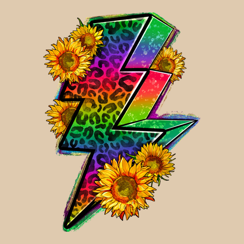 Lgbtq+ Lightnin' Bolt With Sunflower Heavyweight Sweatshirt by BundleAndBundleShop | Teevron