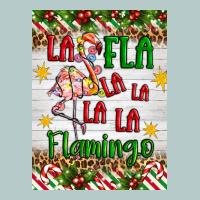 Christmas Fla La La La La La Flamingo Air Freshener Heavy Core Tee | Teevron