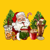 Santa Coffee Cups Christmas Premium Hoodie | Teevron