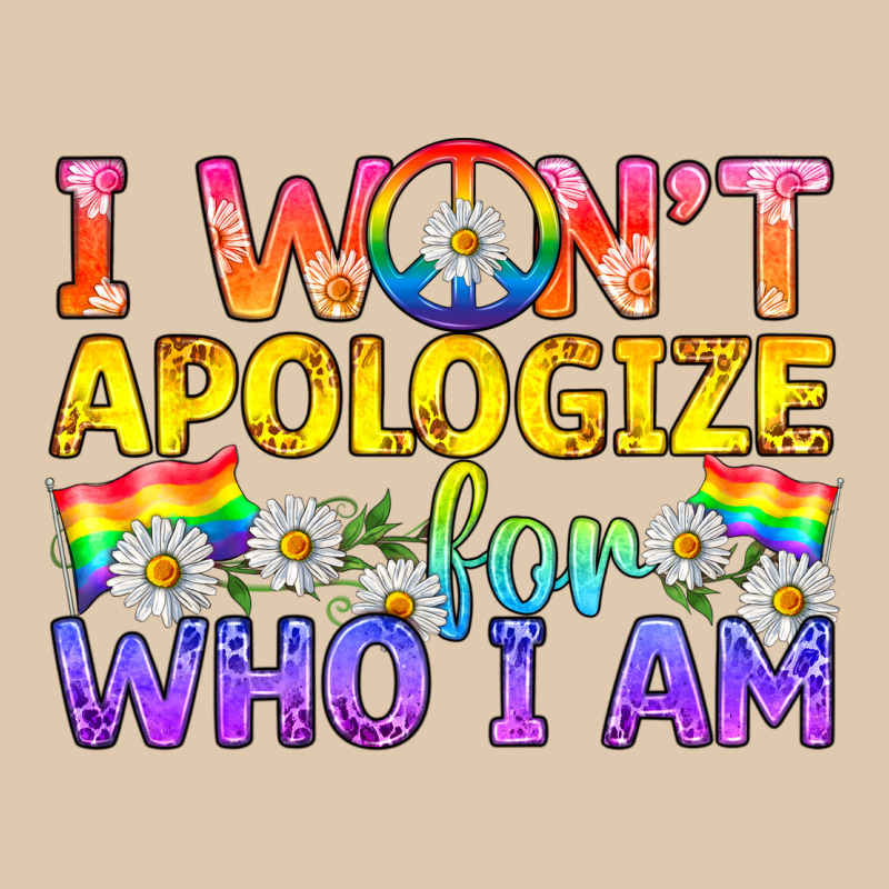 Lgbtq I Won't Apologize For Who I Am Heavyweight Sweatshirt by BundleAndBundleShop | Teevron