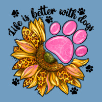 Life Is Better With Dogs Urban Heavy Tee | Teevron