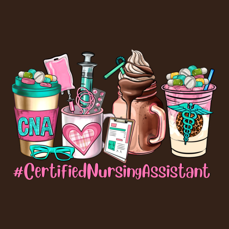 Cerified Nursing Assistant Coffee Cup Heavy Core Tee by AdoDesignShop | Teevron