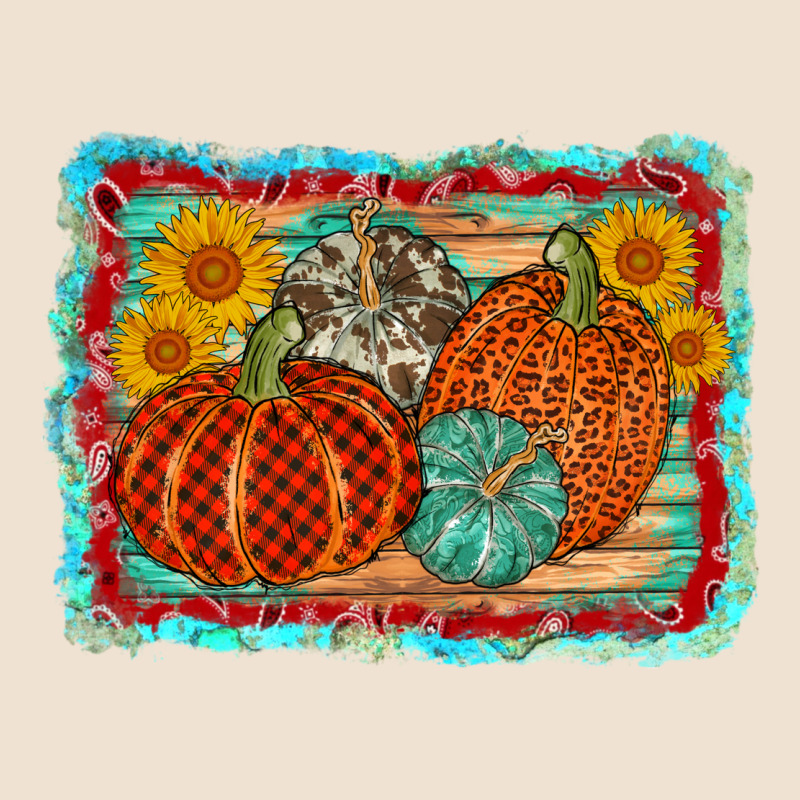 Pumpkin Sunflower Urban Heavy Tee by AdoDesignShop | Teevron