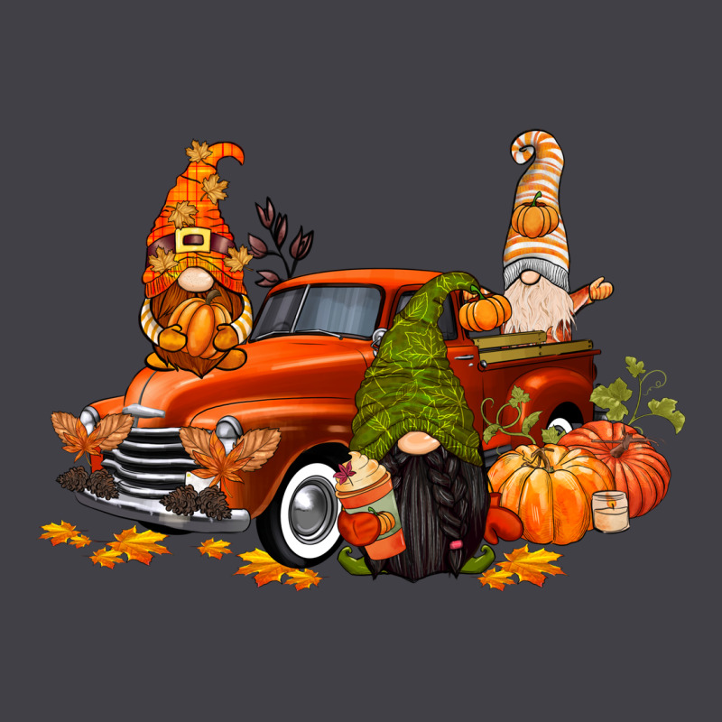 Fall Gnome Truck Heavyweight Hoodie by CowGirlArtShop | Teevron