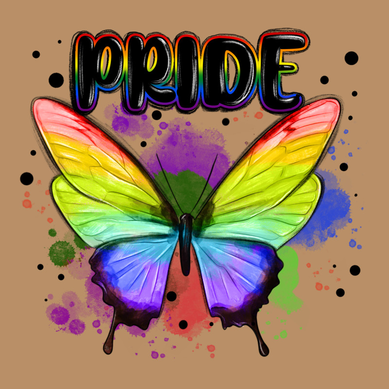 Rainbow Butterfly Pride Lgbtq Vintage Hoodie by MaliasSmallBusiness | Teevron