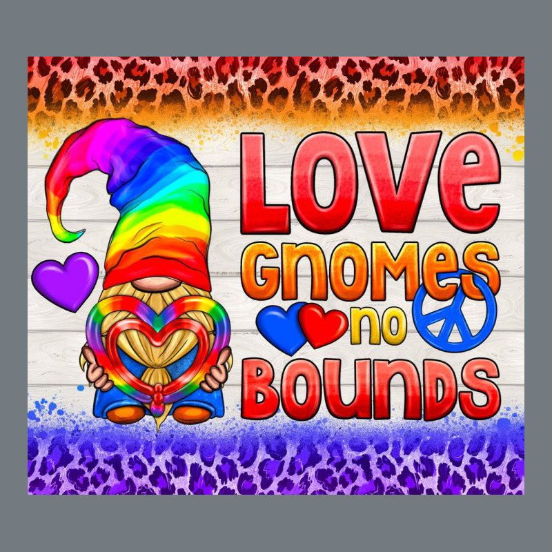 Lgbtq+ Love Gnomes No Bounds Tumbler Heavyweight Sweatshirt by BundleAndBundleShop | Teevron