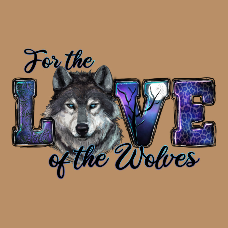 For The Love Of The Wolves Vintage Hoodie by RanaPortraitStore | Teevron