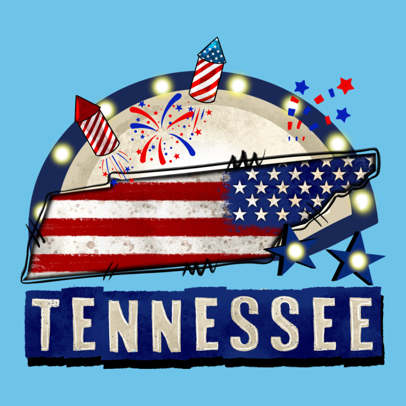 Tennessee 4th Of July Premium Sweatshirt by CowGirlArtShop | Teevron