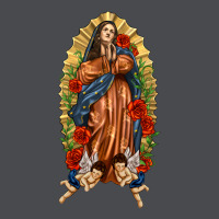 Lady Of Guadalupe With Roses Zipper Hoodie | Teevron