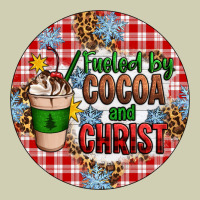 Christmas Fueled By Cocoa And Christ Ornament Heavy Core Tee | Teevron