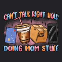 Can't Talk Right Now Doing Mom Stuff Vintage Tee | Teevron