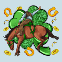 Cowboy With Shamrock Ladies Tee | Teevron