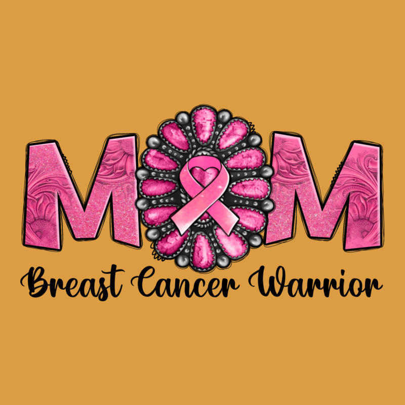 Breast Cancer Warrior Mom Urban Heavy Tee by NancyCooperArtShop | Teevron