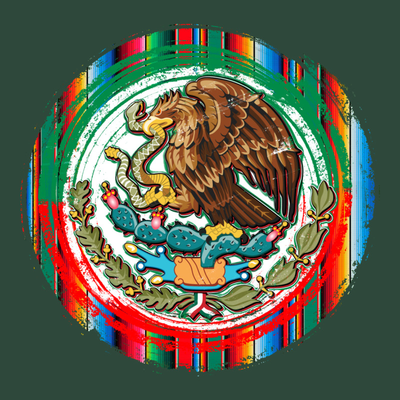 Mexico Coat Of Arms Zipper Hoodie by texasbilliewilder | Teevron
