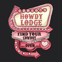 Cupids Howdy Lodge Find Your Cowboy Open Vintage Tee | Teevron