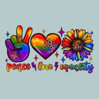 Peace Love Equality Heavy Core Tee | Teevron