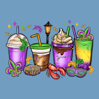 Mardi Gras Coffee Cups Urban Heavy Tee | Teevron