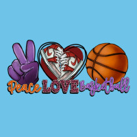 Peace Love Basketball Premium Sweatshirt | Teevron